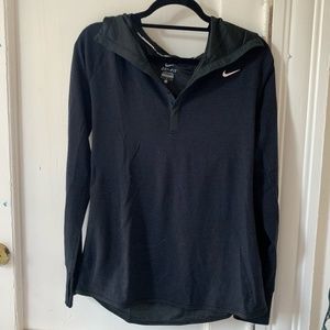 Nike 3/4 Button up Hoodie